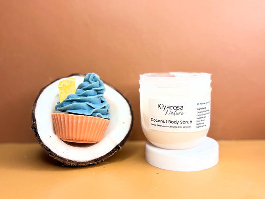 Coconut milk body scrub