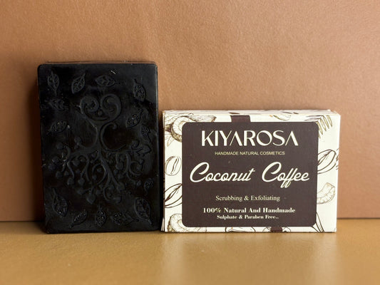Coconut coffee soap