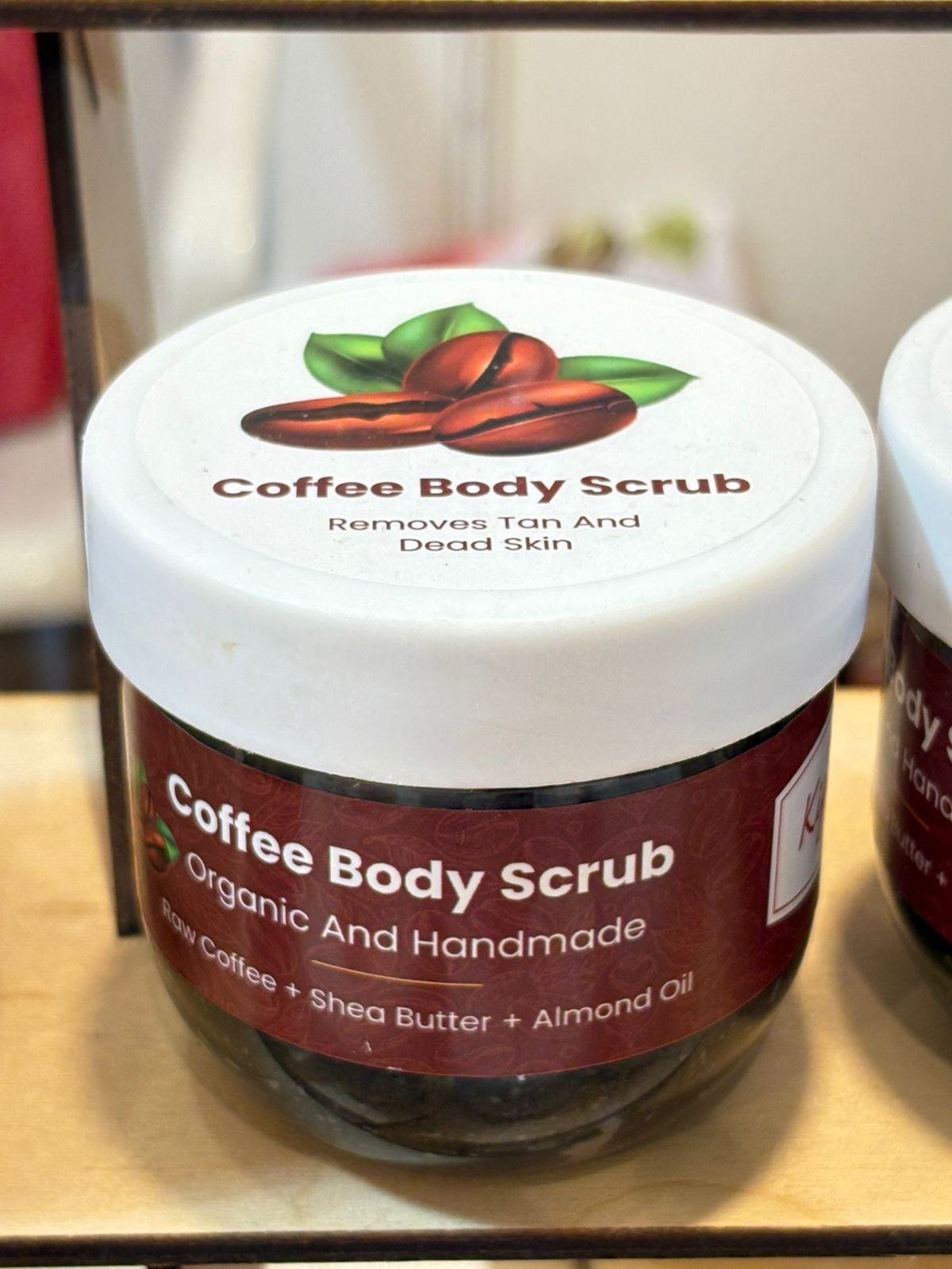 Coffee body scrub For tanning