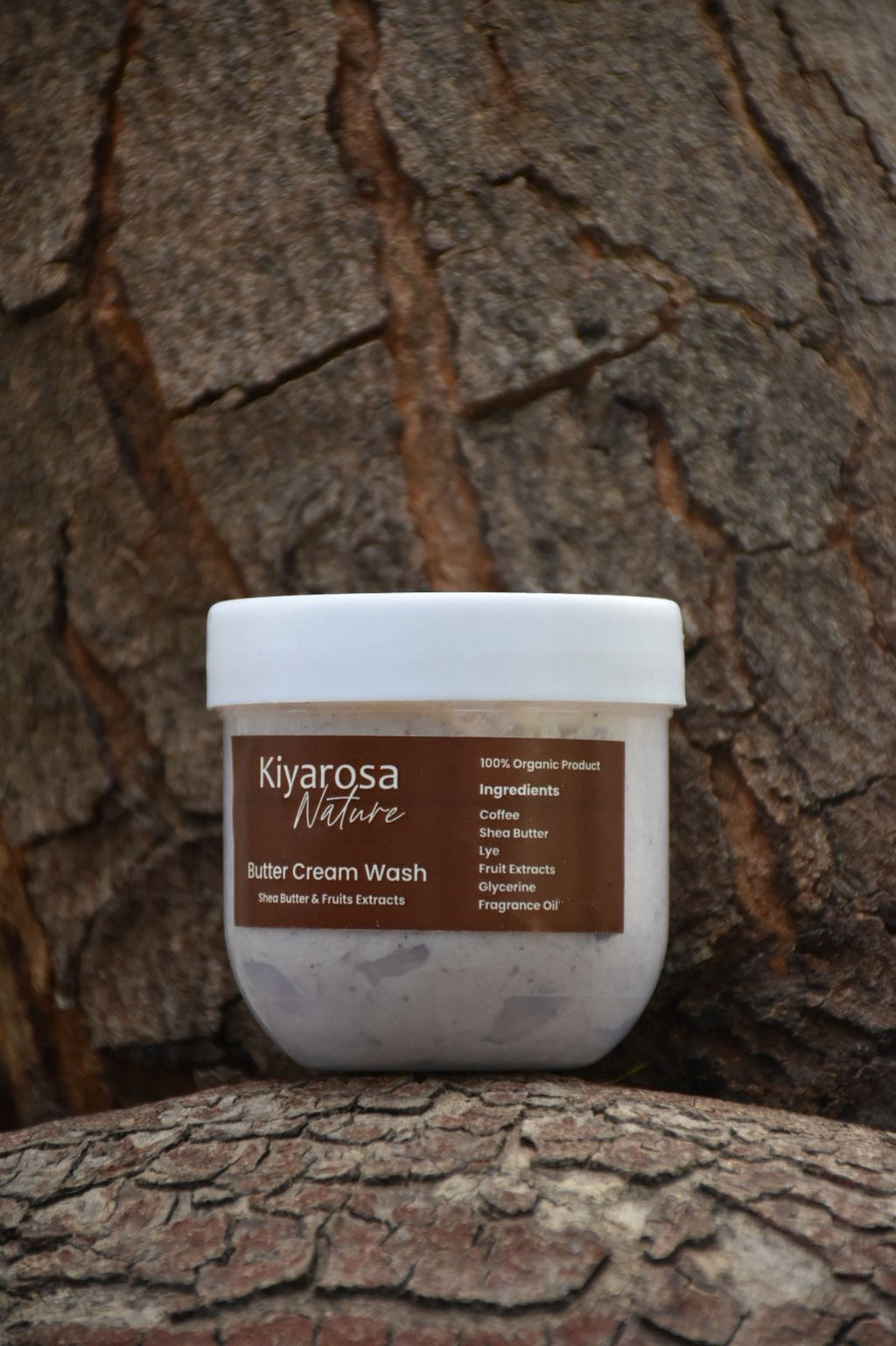 Coffee cream body wash