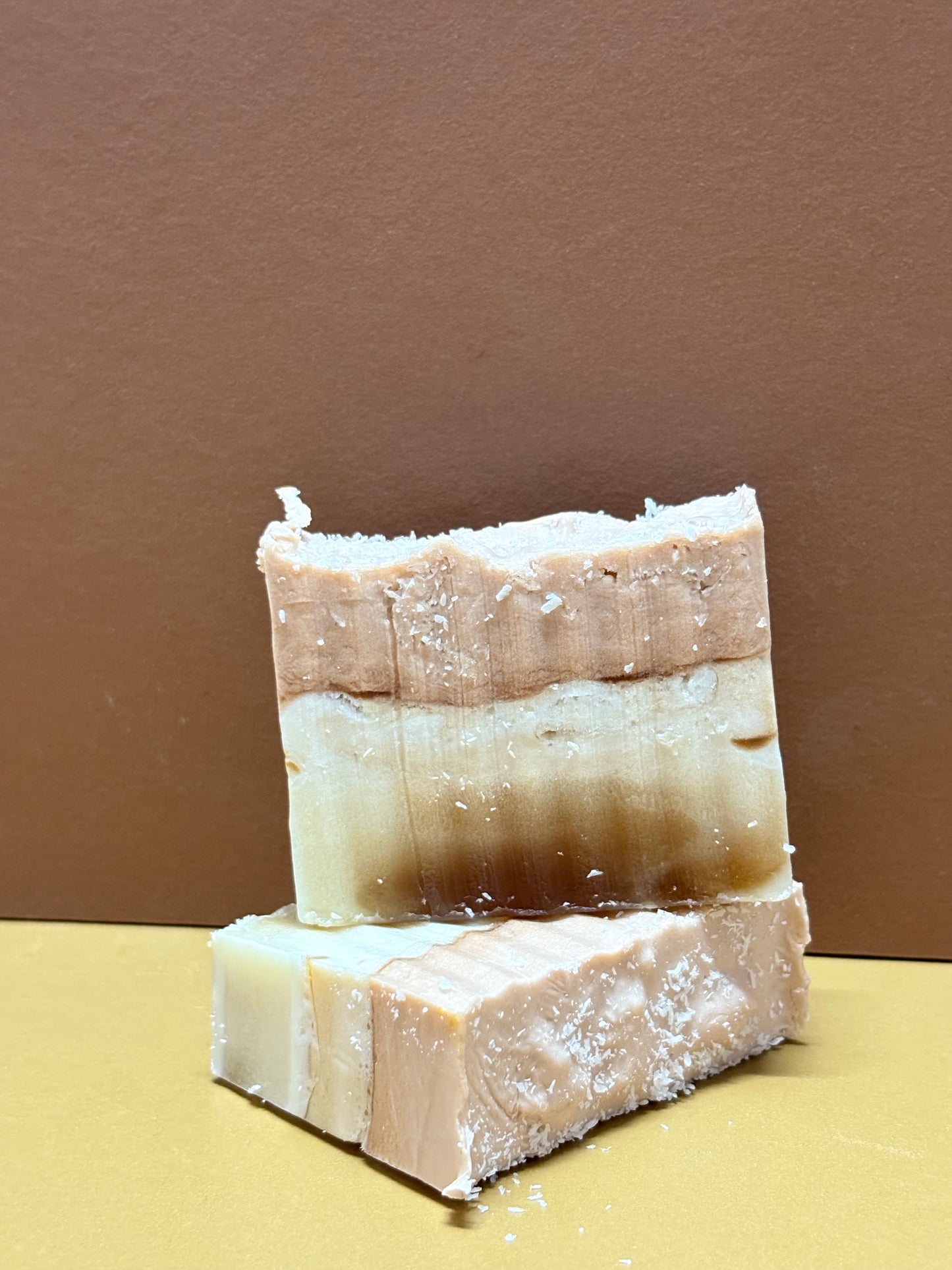Coconut milk handmade soap
