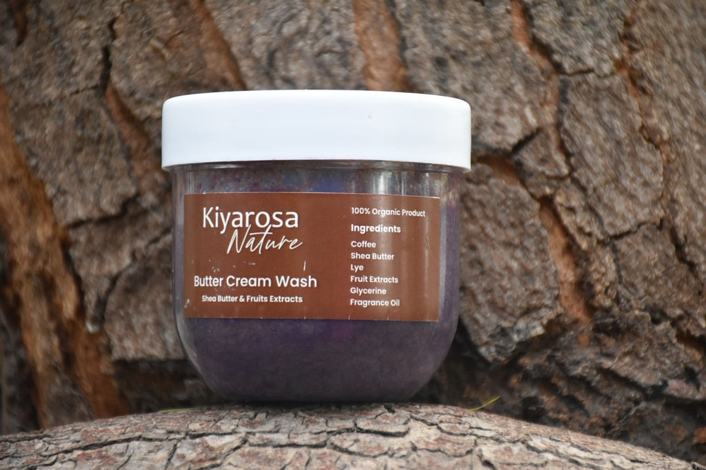 Coffee cream body wash