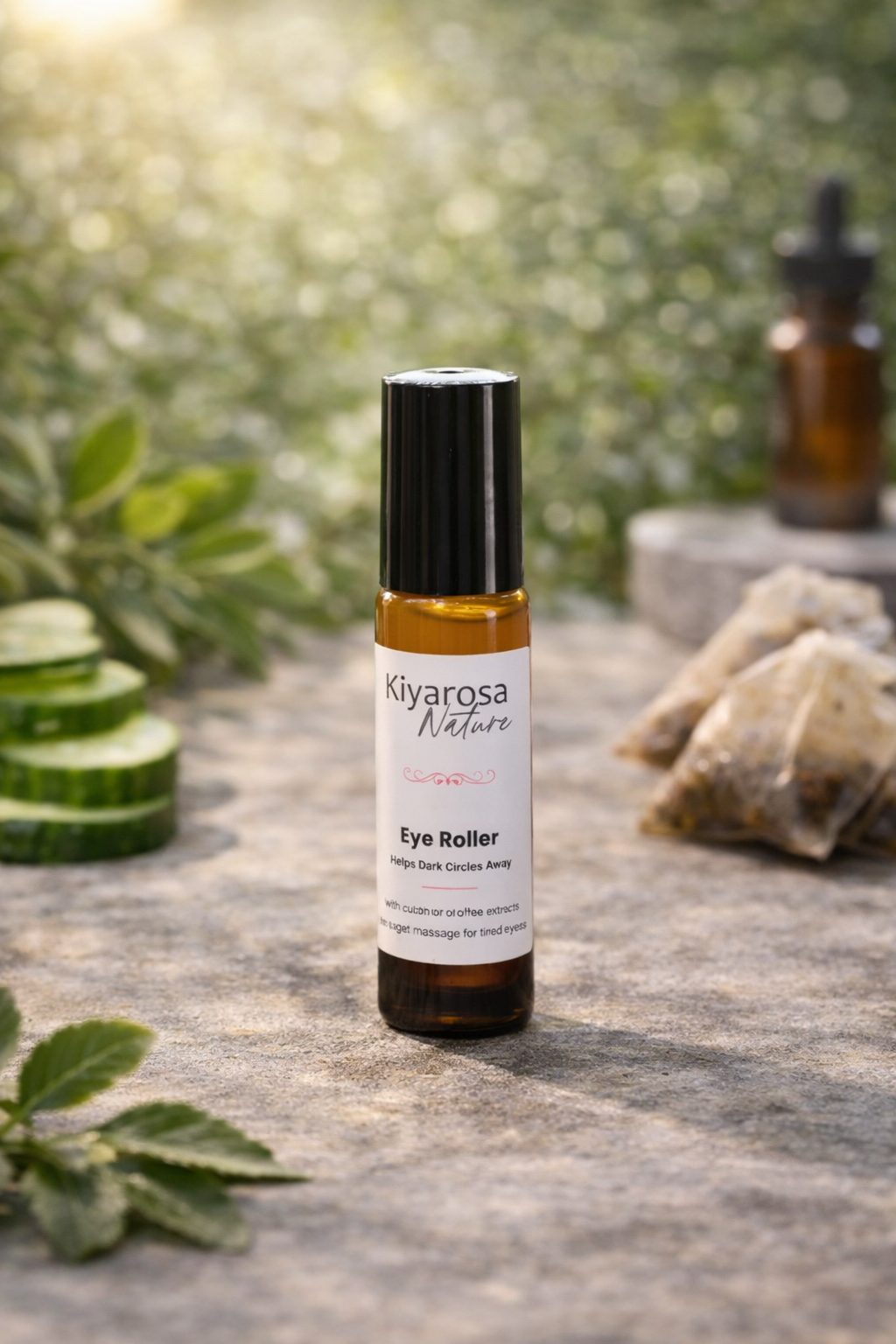 Coffee argan eye roller