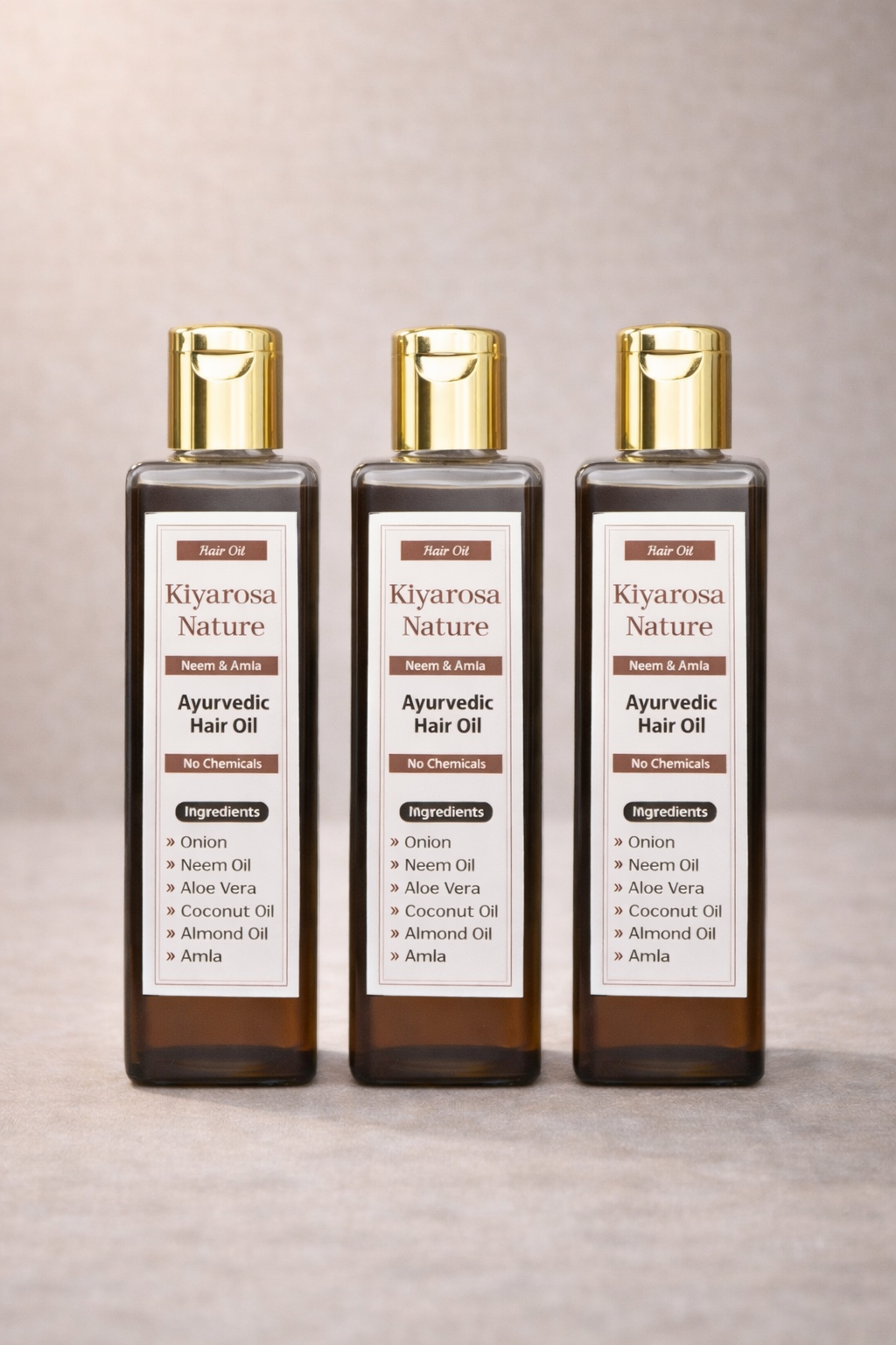 Ayurvedic hair oil for hair fall control