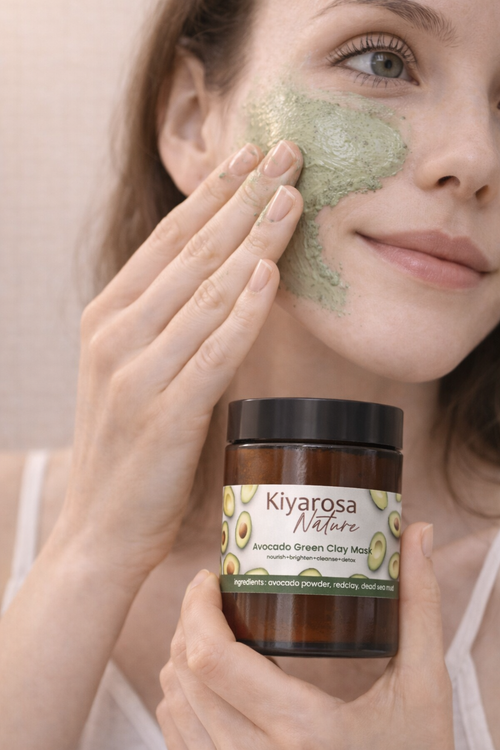 Avocado dead sea mask