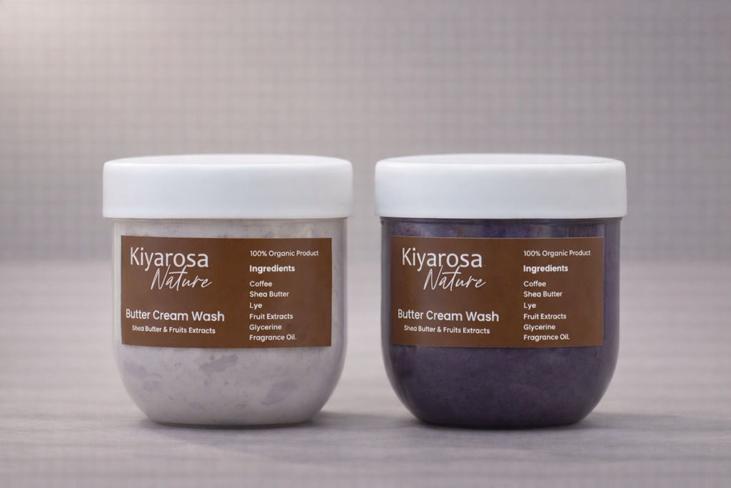 Coffee cream body wash