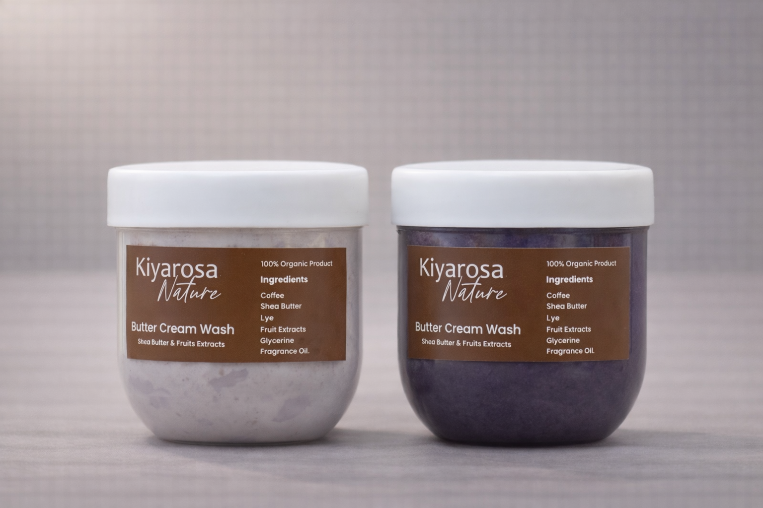 Coffee cream body wash