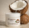 Coconut milk body scrub
