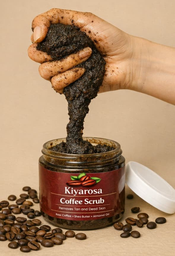 Coffee body scrub For tanning